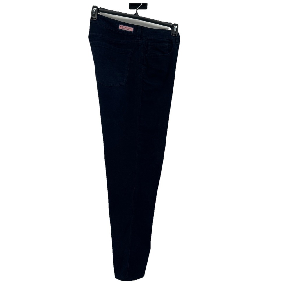 Vineland Vines Corduroy Pants Men's 34 Navy Blue Chinos Straight Business Casual